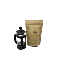 Carica l'immagine nel visualizzatore di Gallery, coffee box con french press caffè crème