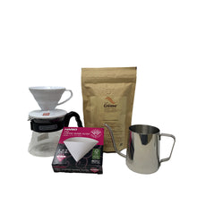 Carica l'immagine nel visualizzatore di Gallery, coffee box con metodo v60 caffè crème