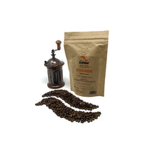 Carica l'immagine nel visualizzatore di Gallery, caffè specialty rwanda filtro con chicchi e macinino caffè crème