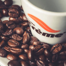 Carica l'immagine nel visualizzatore di Gallery, tazza con chicchi caffè crème